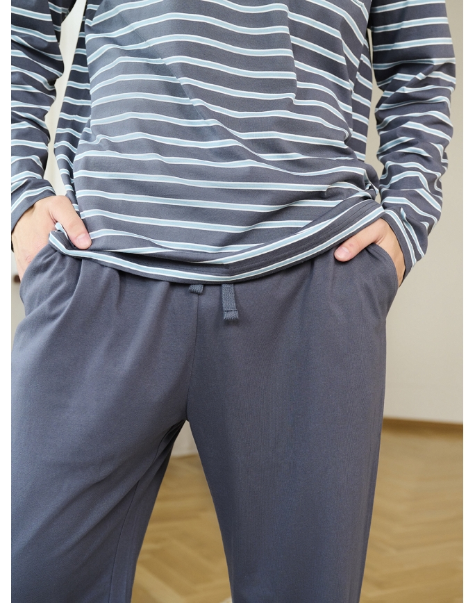 5018PCC Мужская пижама (Дл.рукав+брюки) 5018PCC Мужская пижама (Дл.рукав+брюки)